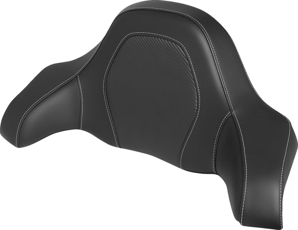 Funda de respaldo SADDLEMEN Tour-Pak - Asiento de sofá de carretera - Fibra de carbono 90-11884CF