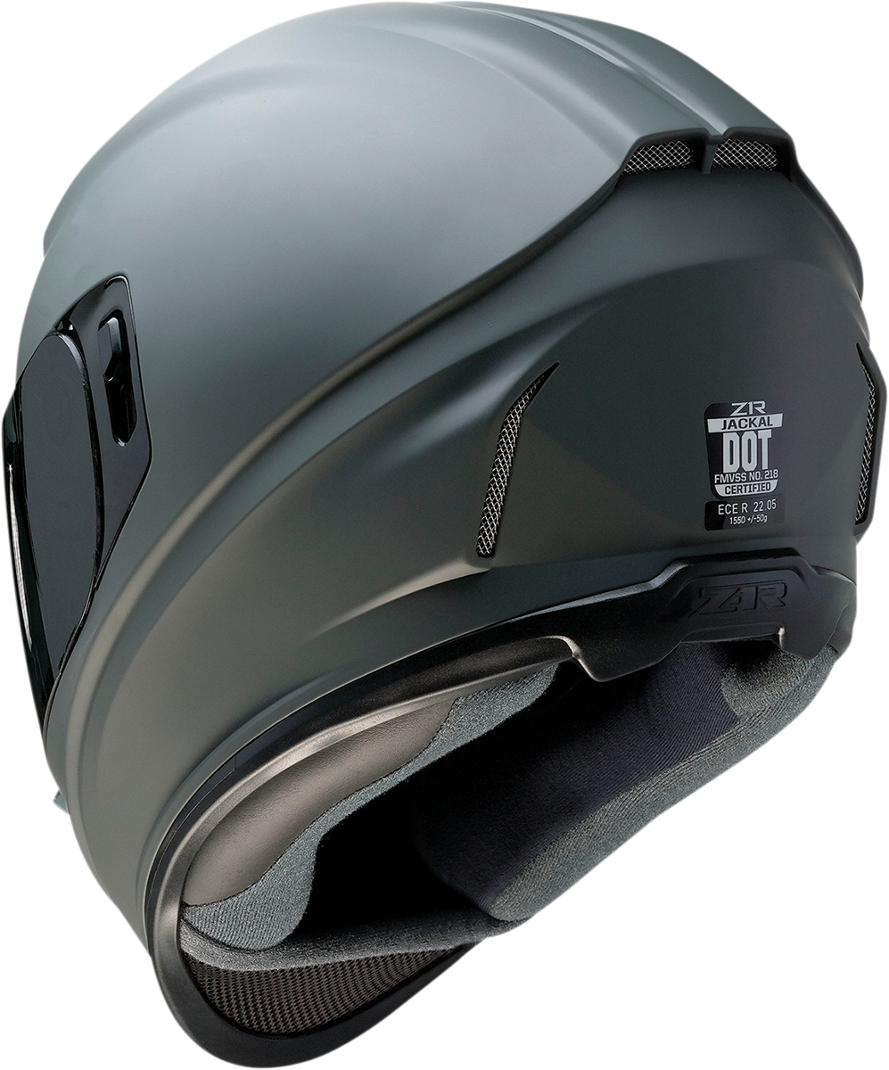 Casco de motocicleta Z1R Jackal - Gris imprimación - Ahumado - 3XL 0101-14005