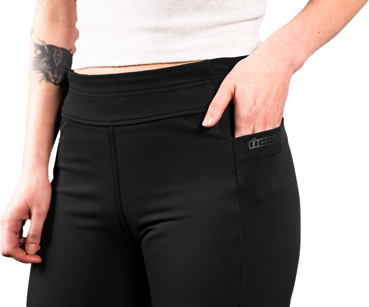 Pantalón elástico ICON Tuscadero2™ para mujer - Negro - XL 2823-0358