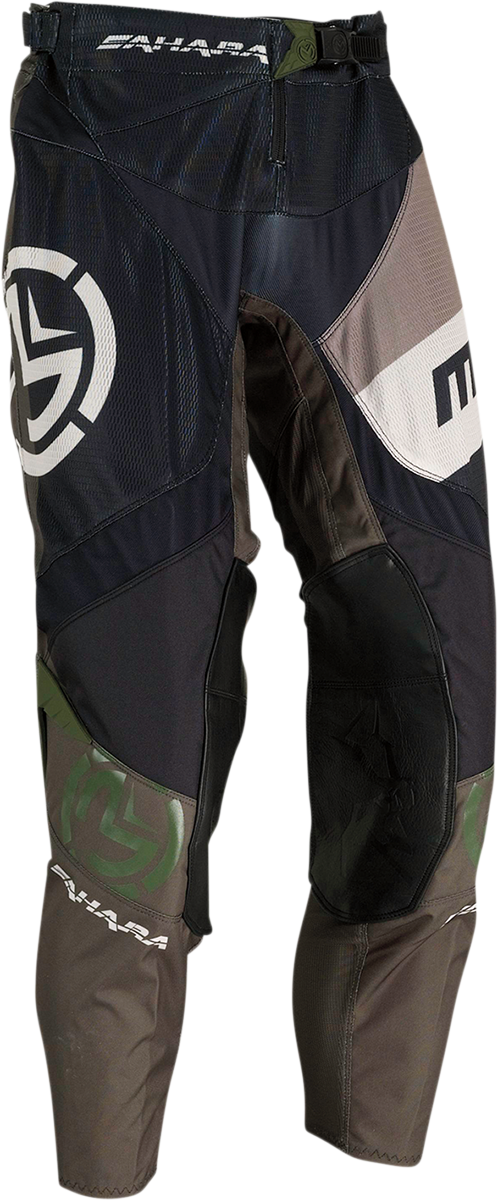 Pantalones MOOSE RACING Sahara - Negro/Verde - 32 2901-9033