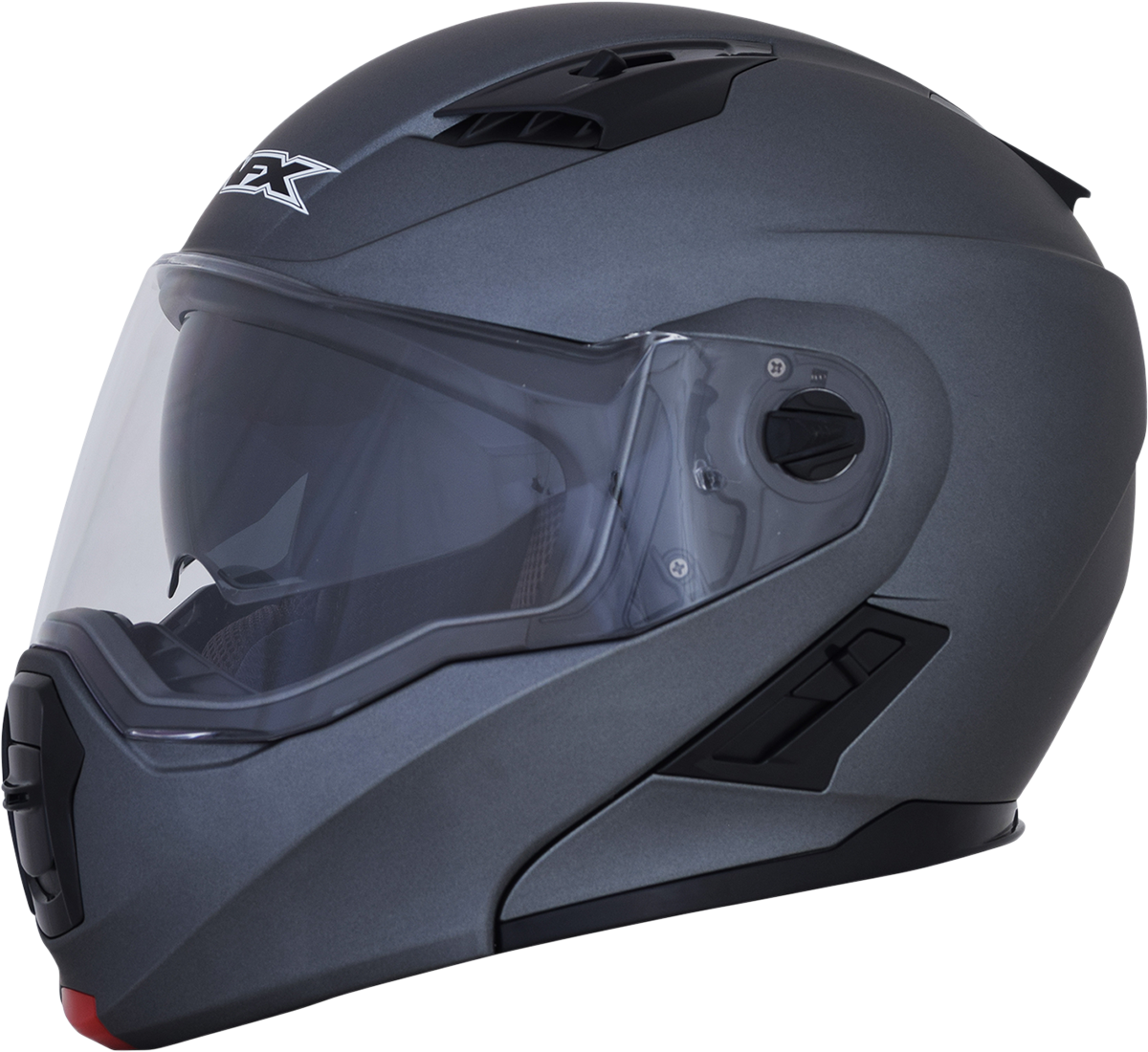 Casco de motocicleta AFX FX-111 - Gris escarcha - Mediano 0100-1790
