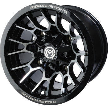 Rueda MOOSE UTILITY - 24X - Delantera/Trasera - Negra - 14x7 - 4/156 - 5+2 24147156GBMF54
