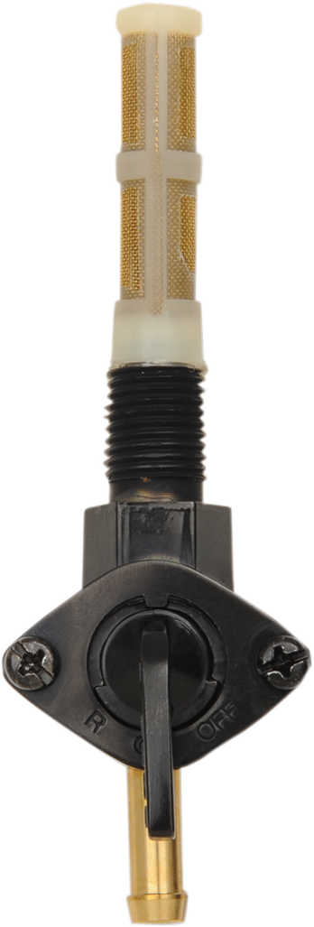 DRAG SPECIALTIES Grifo de purga descendente - Negro - 1/4" NPT T03-0075B