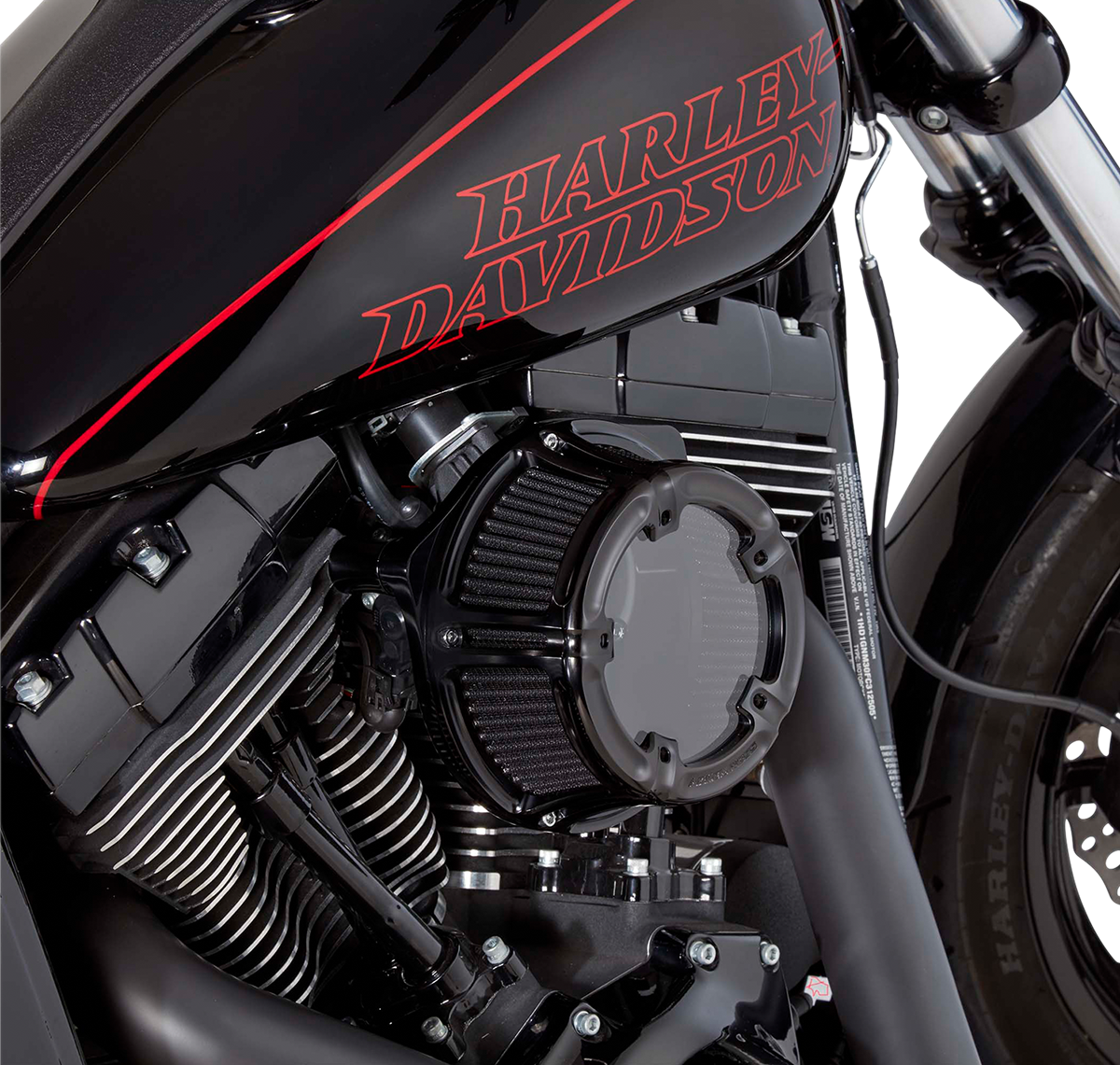 Purificador de aire ARLEN NESS Method - Todo negro - Twin Cam 18-967