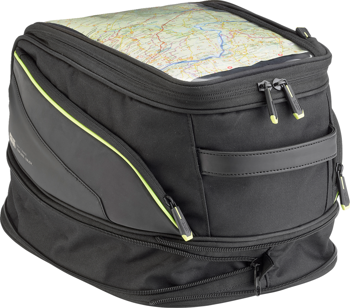 Bolsa de depósito GIVI - 26 litros - Ribete negro/amarillo EA131