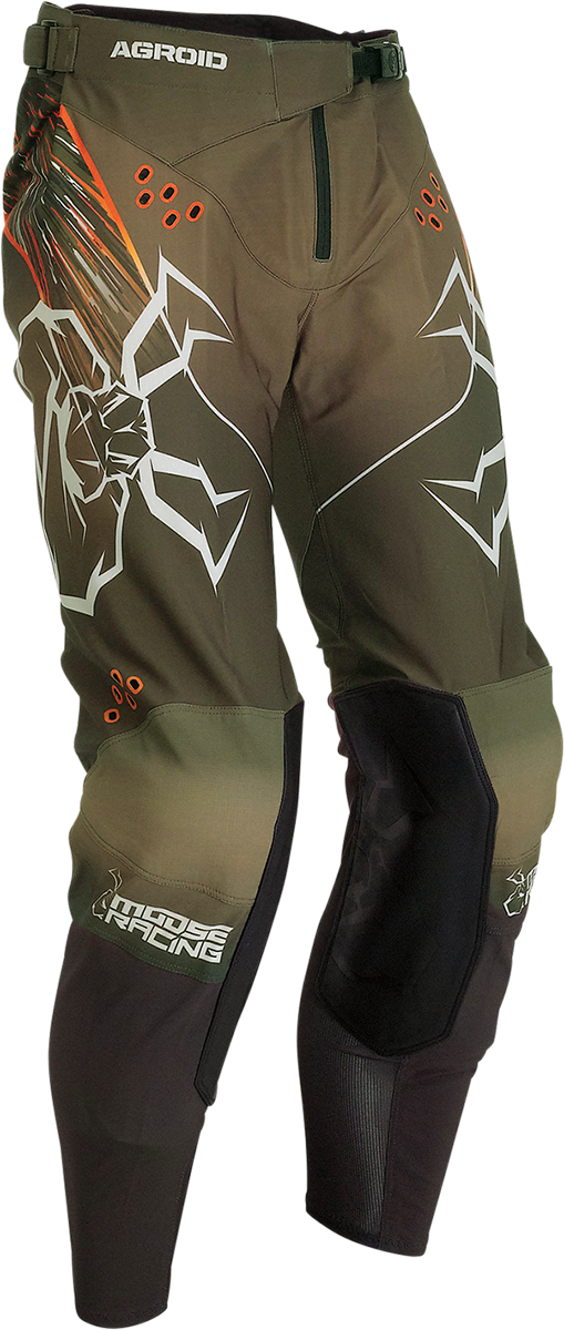Pantalones Agroid MOOSE RACING - Oliva/Naranja - 38 2901-10069