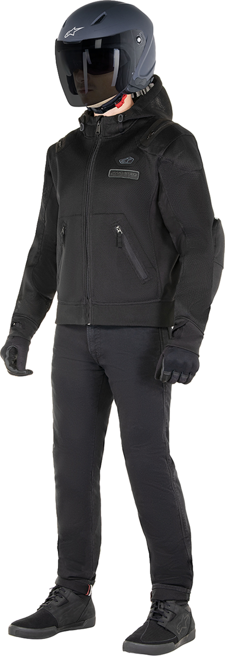 Sudadera con capucha ALPINESTARS Moflow Air Tech - Negra - Grande 4202524-1100-L