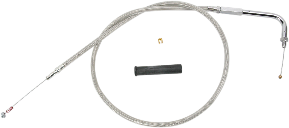 Cable de ralentí de DRAG SPECIALTIES - 44" - Trenzado 5341104B