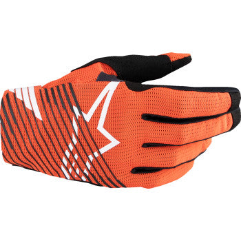 Guantes MX ALPINESTARS Radar Pro - Naranja intenso - Grandes 3560325-420-L
