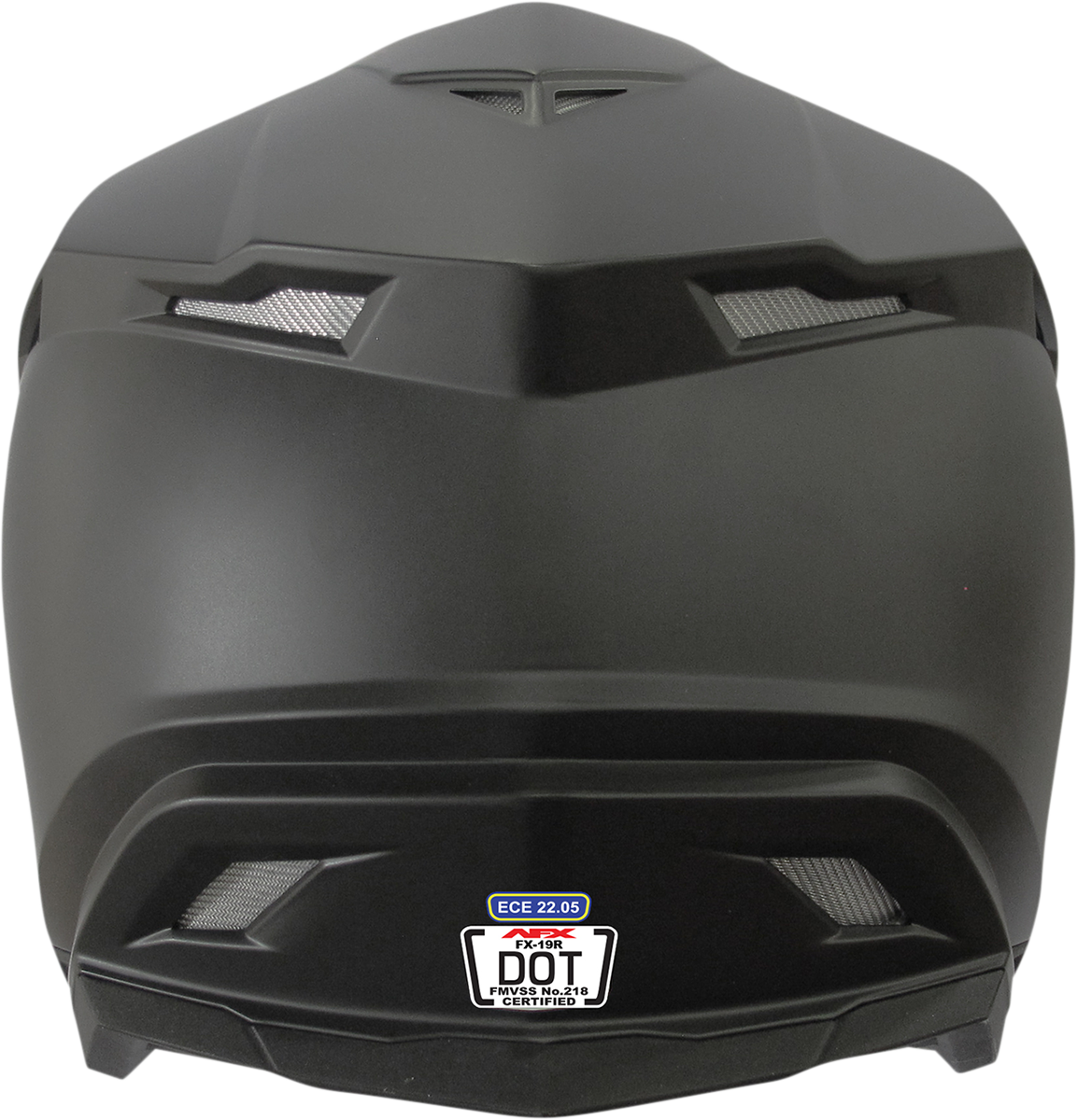 Casco de motocicleta AFX FX-19R - Negro mate - Talla pequeña 0110-7034