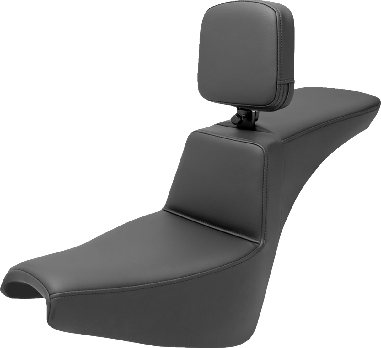 Asiento SADDLEMEN Tour Step Up - Respaldo para el conductor - Liso - FXBB/FXST '18-'22 818-30-194BR