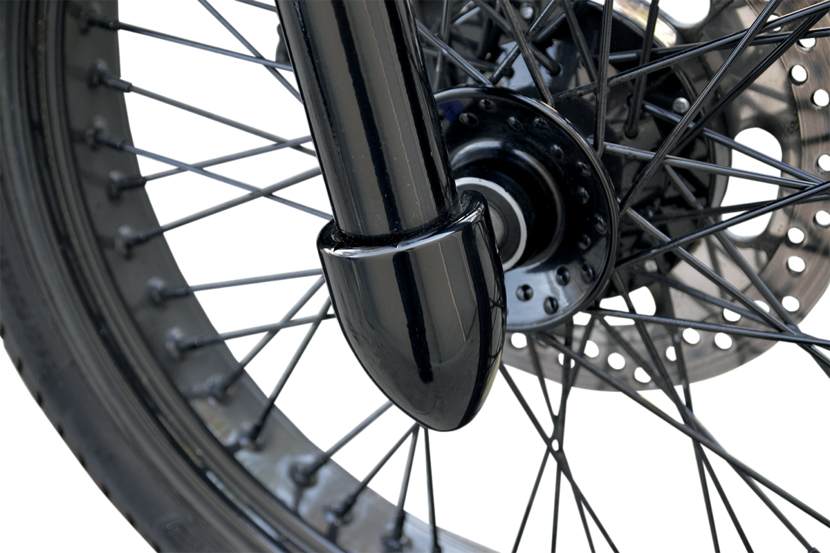 Tapas de tuercas de eje/punzón de horquilla BARON - Negro BA-7800B