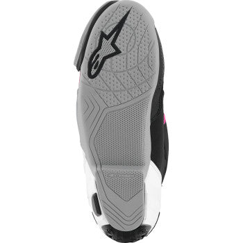 ALPINESTARS Supertech R Boots - Black/Magenta/White/Yellow - US 12.5 / EU 48 2220021-1634- 48
