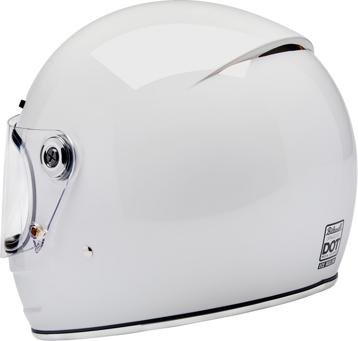 Casco BILTWELL Gringo SV - Blanco brillante - XL 1006-104-505