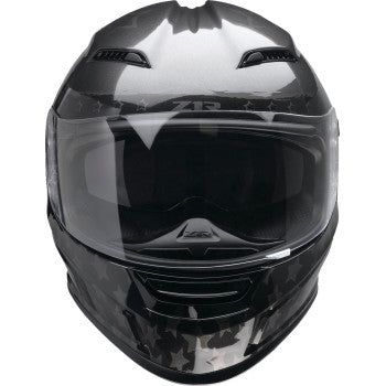 Casco de motocicleta Z1R Jackal - Patriot - Stealth - XL 0101-15430