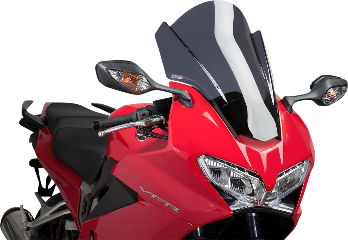 Cúpula Honda VFR800F Interceptor 2015, Puig HI-TECH PARTS Race en Ahumado Oscuro 7007F