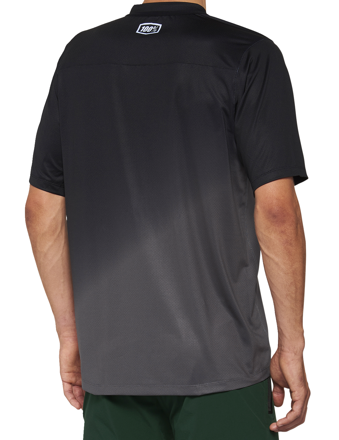 Jersey 100% Celium - Manga corta - Negro/Carbón - Talla pequeña 40011-00000