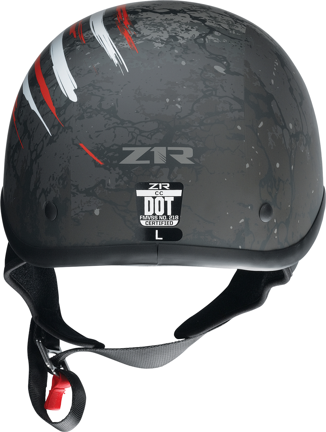 Casco de moto Z1R CC Beanie - Justice - Negro/Rojo/Blanco/Azul - XL 0103-1407