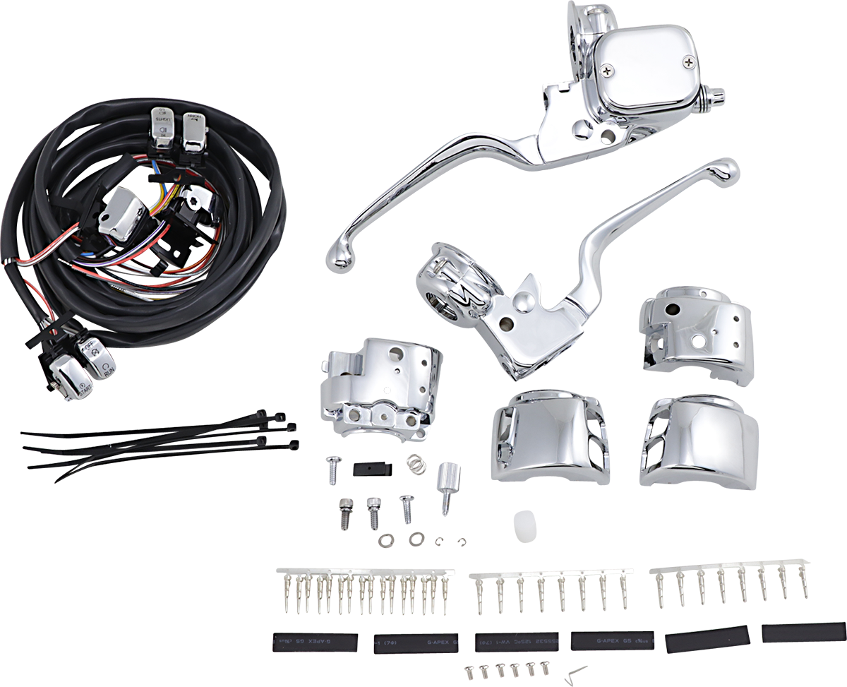 Controles de manillar DRAG SPECIALTIES - Cilindro maestro de 9/16" - '96 - '11 H07-0748AK