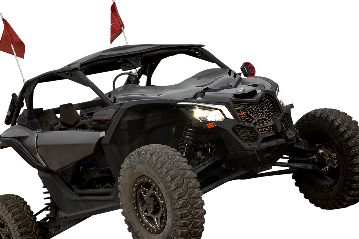 Parabrisas KLOCK WERKS Flare™ - 13" - Tintado - Can-Am KWW-05-0475