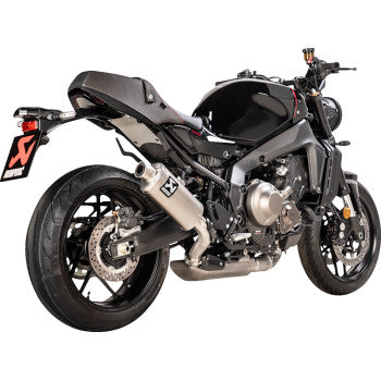 AKRAPOVIC Racing Line Exhaust System - Titanium - Yamaha XSR 900 Filter by year Filter by make Filter by model Position Notes 2022-2024 S-Y9R16-HDT/2