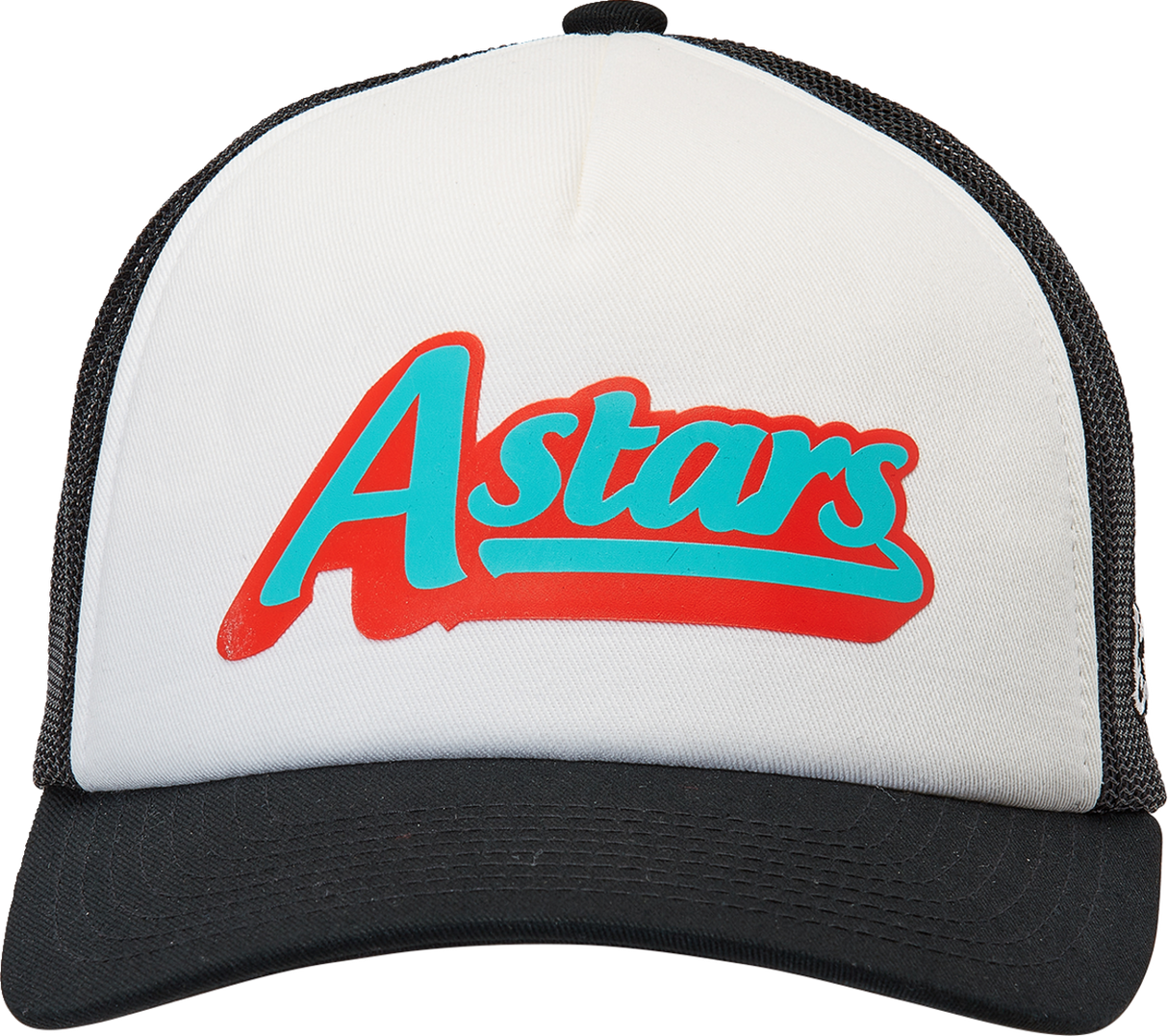 Gorra de camionero ALPINESTARS Delivery - Blanco/Negro - Talla única 1213810102010OS