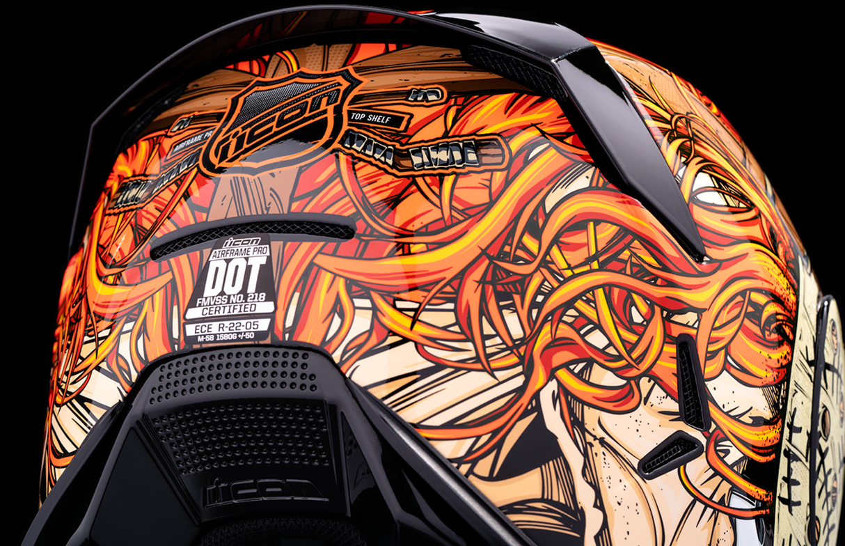 Casco ICON Airframe Pro™ - Topshelf - Rojo - XL 0101-15075