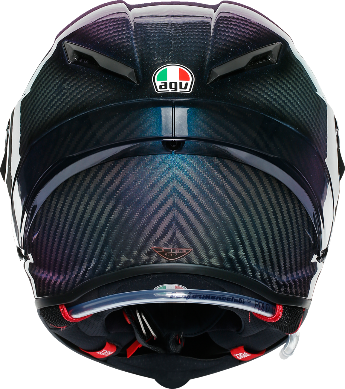 Casco de moto AGV Pista GP RR - Carbono Iridium - Pequeño 2118356002012S