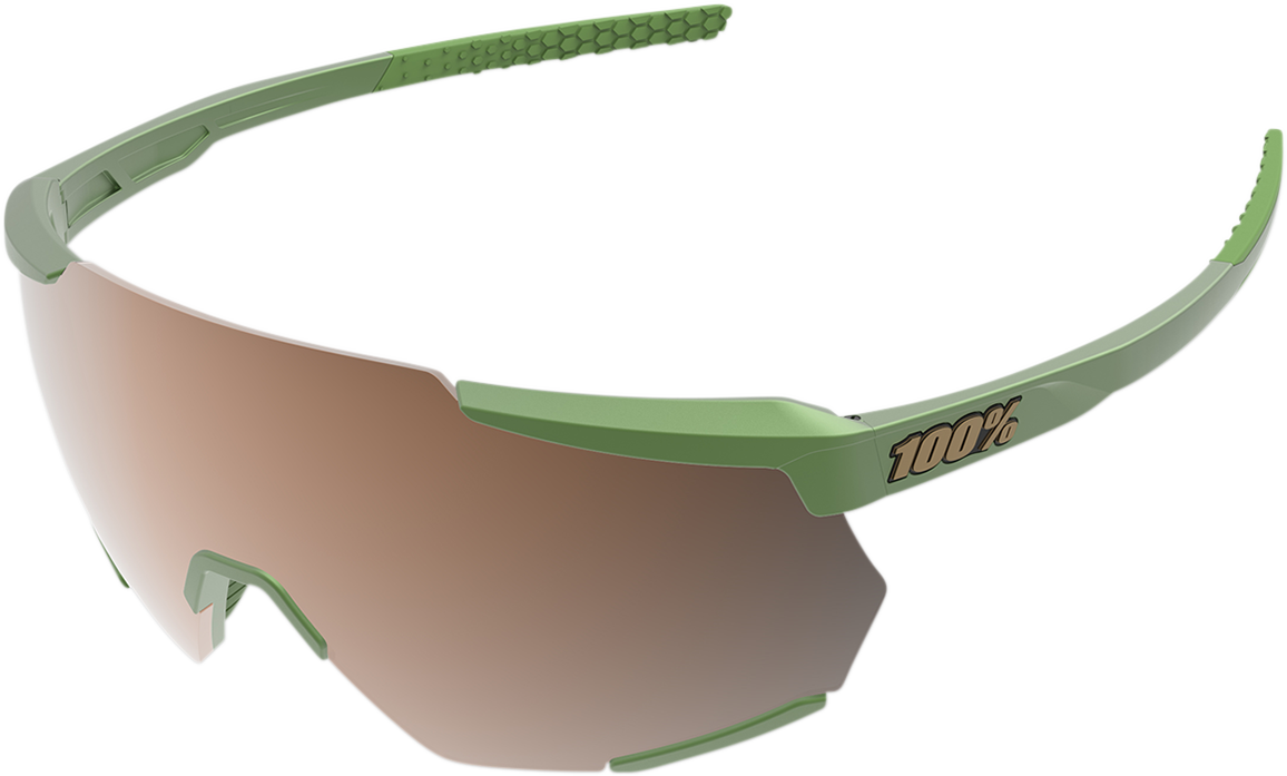 Gafas de sol 100% Racetrap - Viperidae - Lente de espejo bronce 61037-389-80
