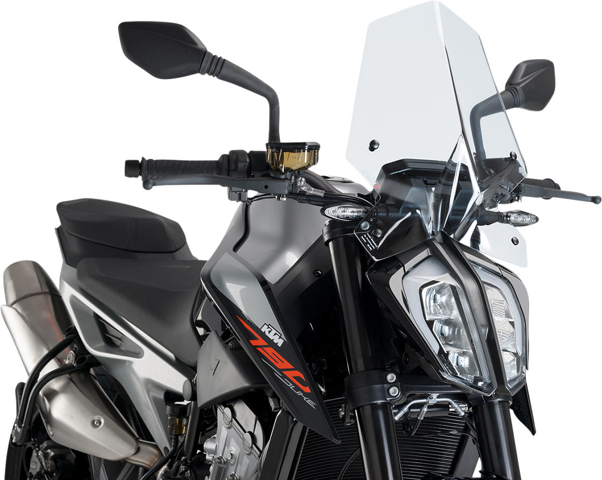Cúpula PUIG HI-TECH PARTS Nueva Generación - Transparente - KTM 9668W