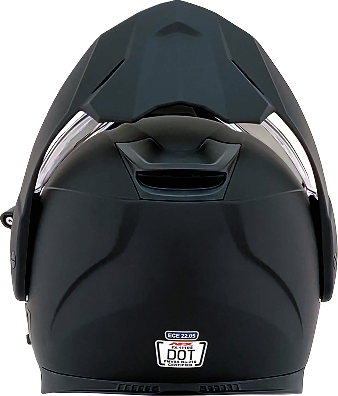 Casco de moto de nieve AFX FX-111DS - Eléctrico - Negro mate - 2XL 0120-0803