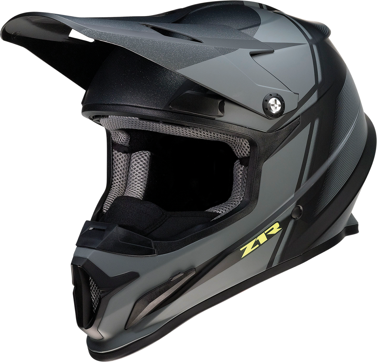 Casco de moto Z1R Rise - Cambio - Negro/Alta visibilidad - Talla pequeña 0120-0729
