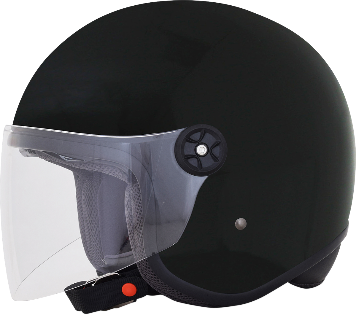 AFX FX-143 Motorcycle Helmet - Gloss Black - Medium 0104-2621