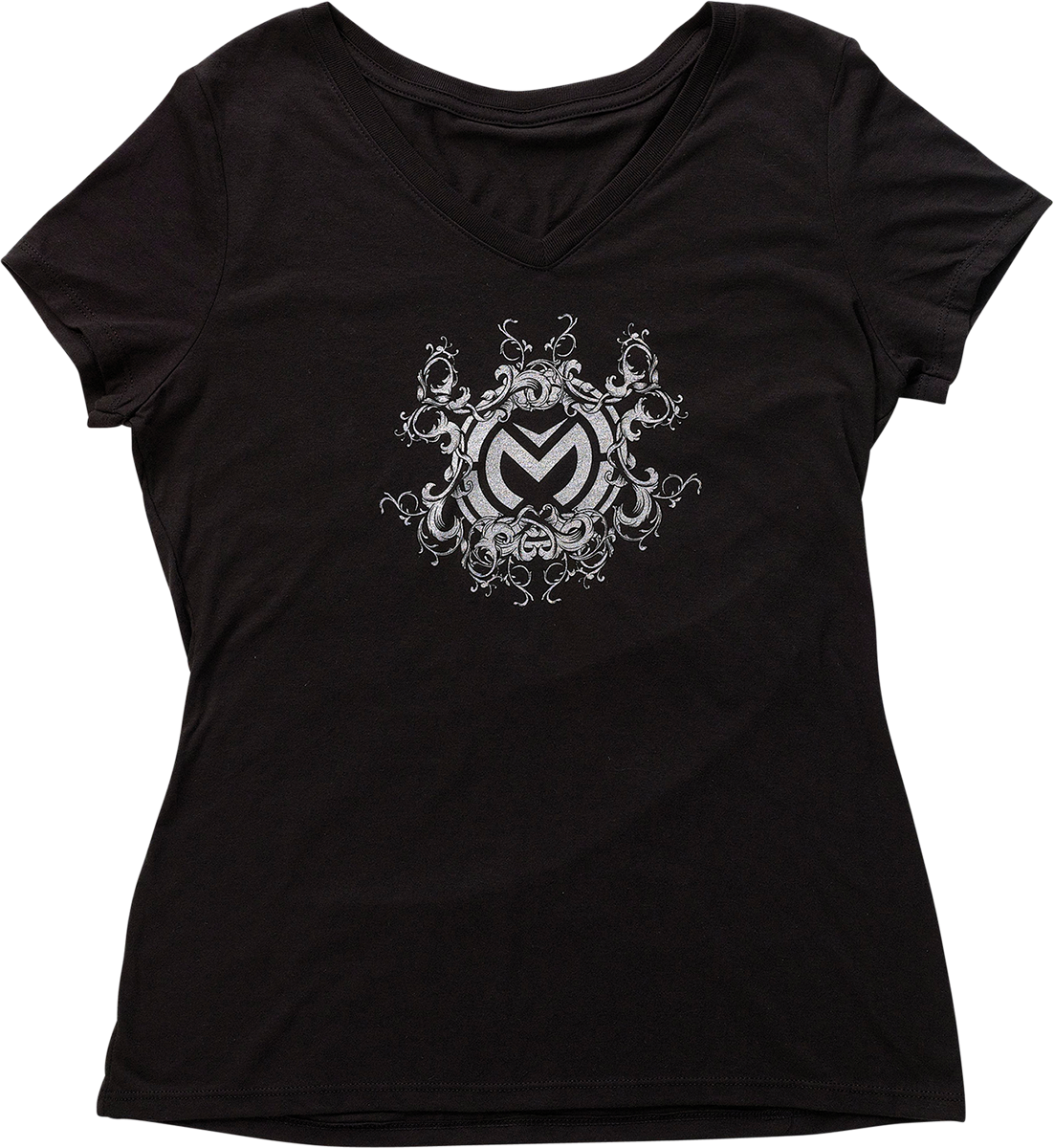 Camiseta de filigrana MOOSE RACING para mujer - Negra - Talla grande 3031-4026