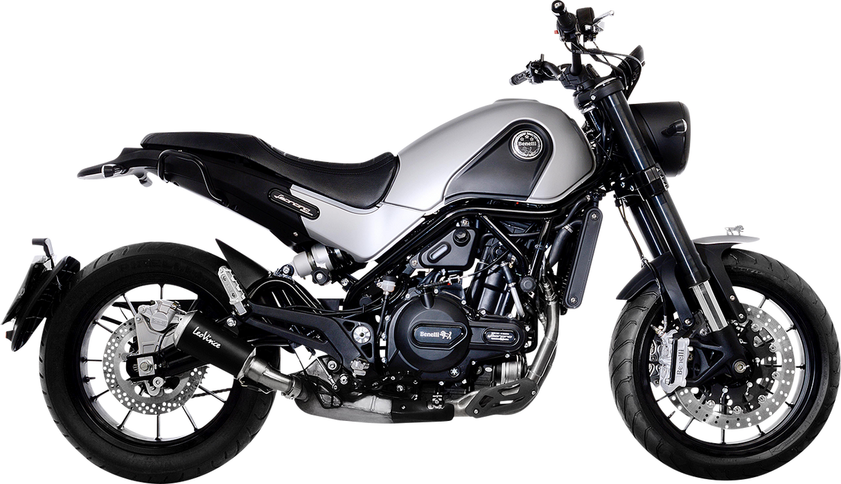 Silenciador deslizante LEOVINCE LV-10 - Edición negra 15226B