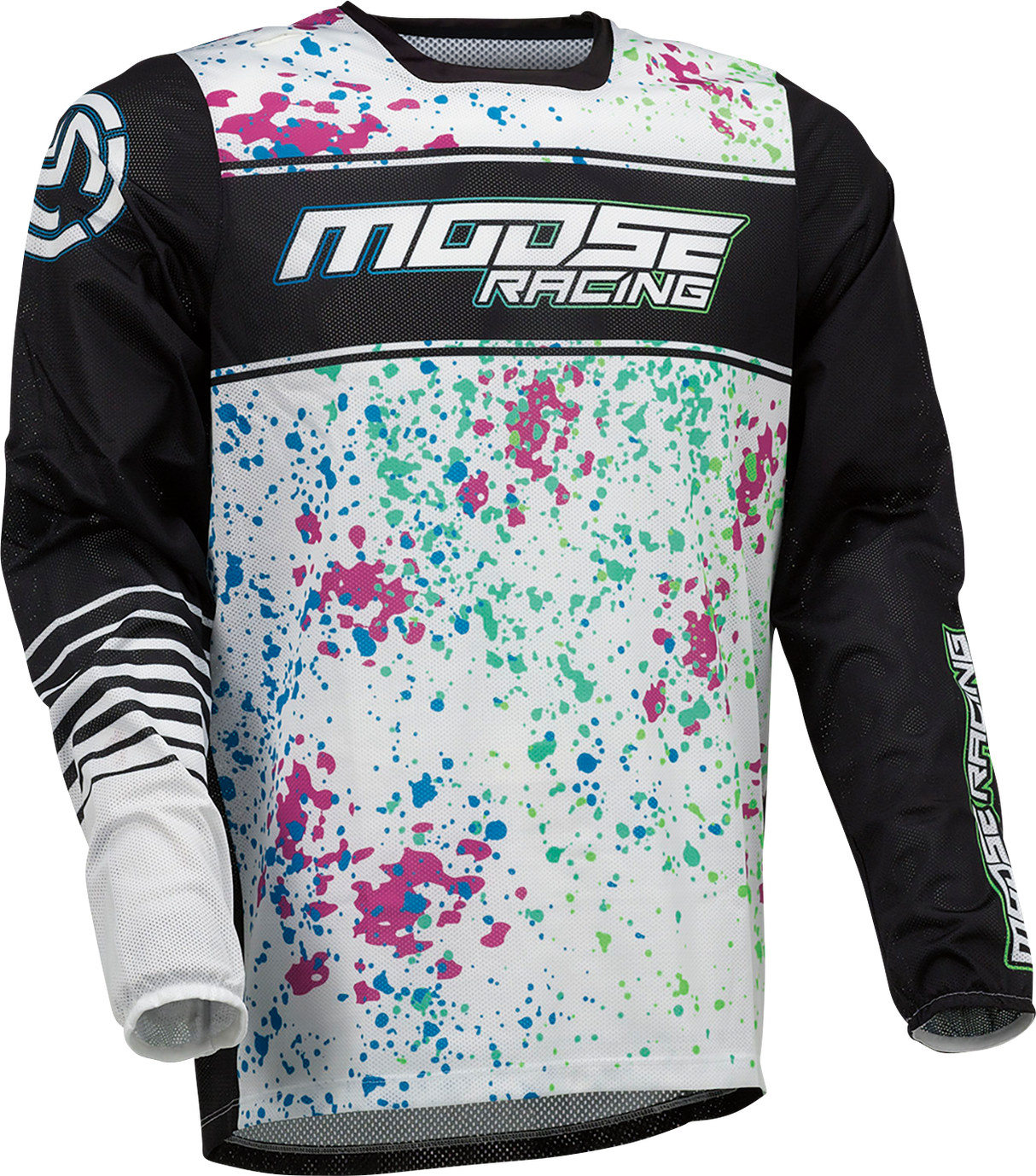 Camiseta MOOSE RACING Sahara - Negro/Blanco - XL 2910-7441