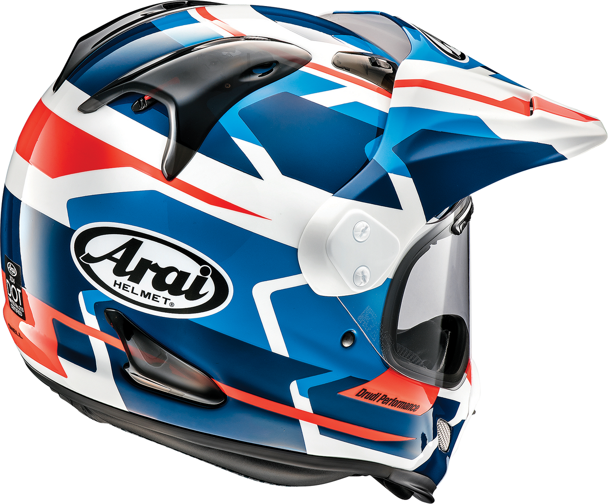 Casco ARAI XD-4 - Depart - Blanco/Azul - XS 0140-0232