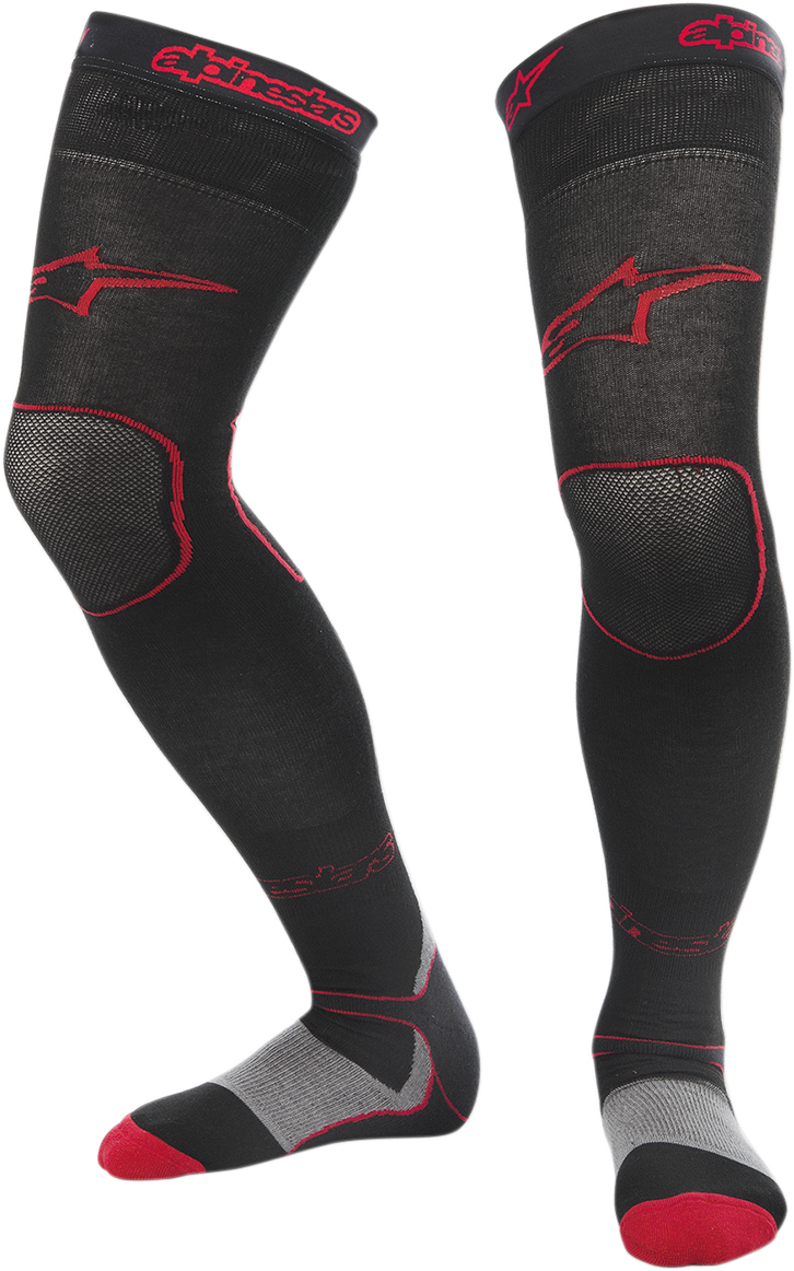 Calcetines gruesos ALPINESTARS Long Tech MX - Pequeño/Mediano 4705015-13-SM