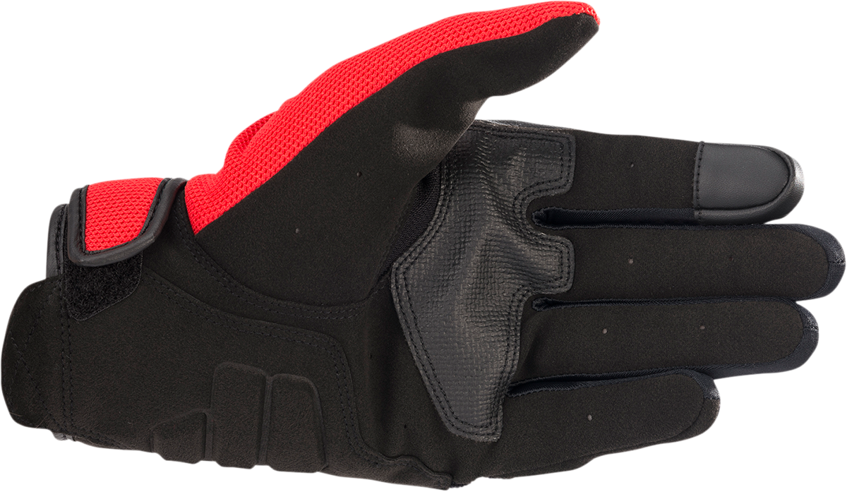 Guantes ALPINESTARS Honda Copper - Negro/Rojo brillante/Azul - Pequeños 3568321-1317-S