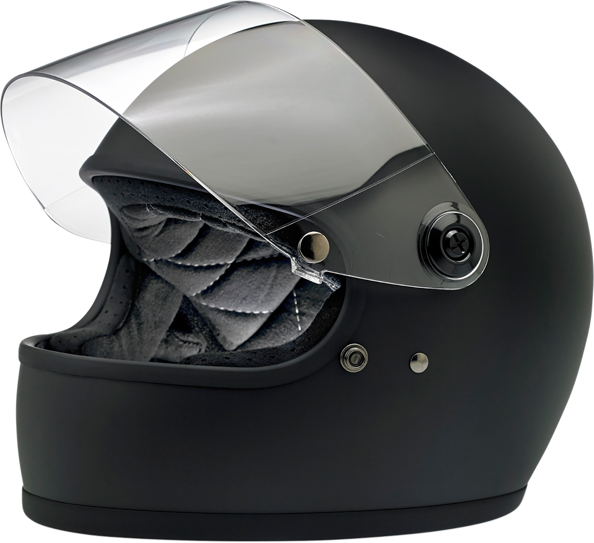 Casco BILTWELL Gringo S - Negro mate - Mediano 1003-201-103