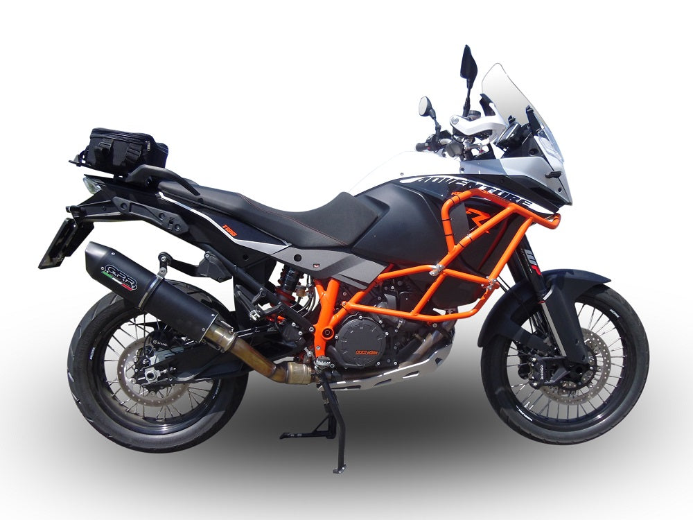 KTM LC8 Adventure 1190 2013-2016 Exhaust GPR Slip-on Furore Nero