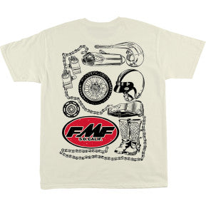 Camiseta de coleccionista FMF - Natural - Grande FA23118906NATLG