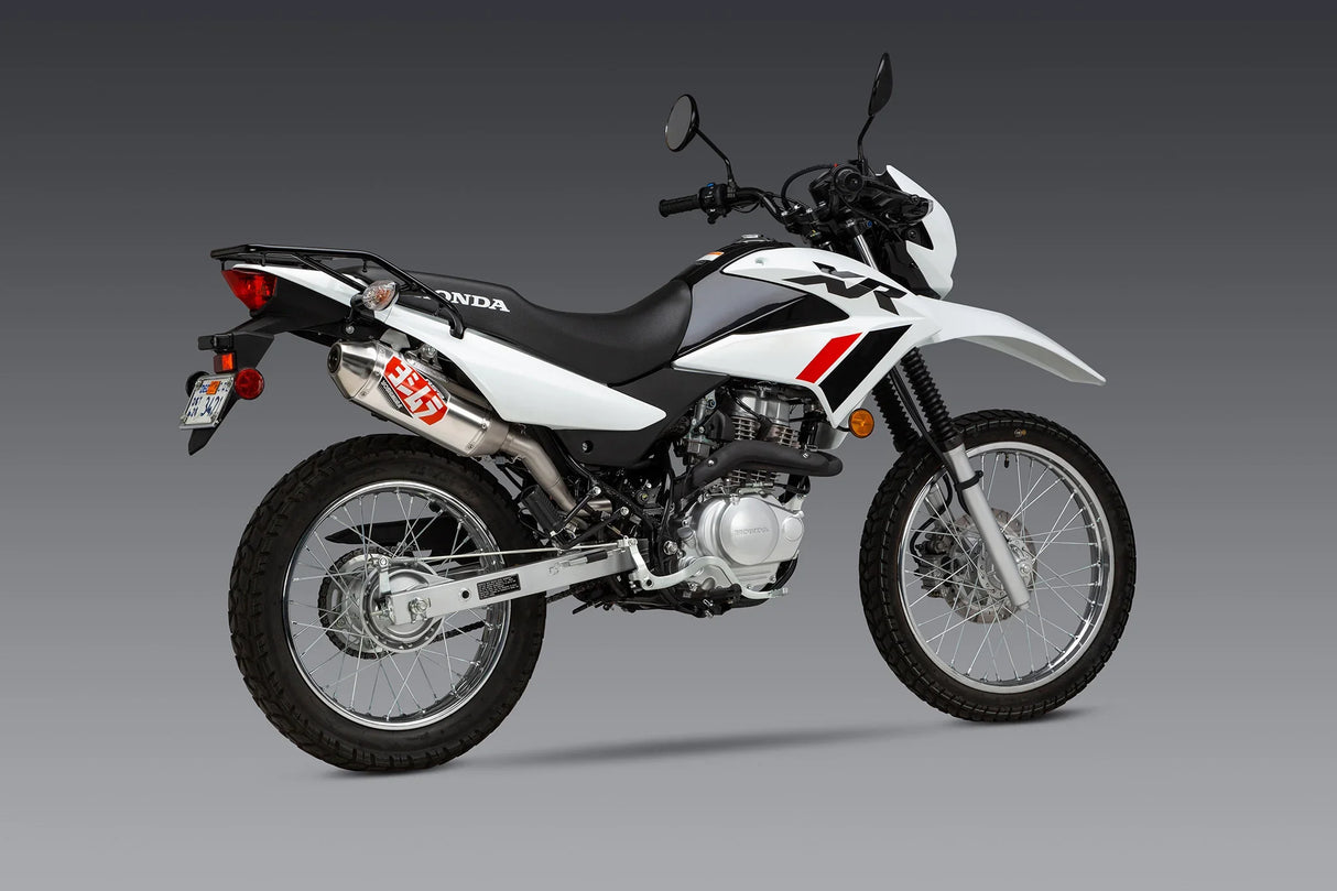Yoshimura Xr150l 23 Enduro Rs-2 Stainless Slip-On Exhaust, Aluminum Muffler 12149bc350