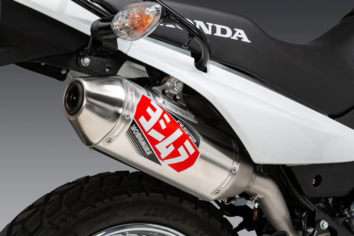 Yoshimura Xr150l 23 Enduro Rs-2 Stainless Slip-On Exhaust, Aluminum Muffler 12149bc350