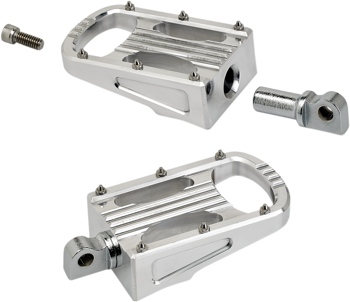 Estribera Punisher de BILTWELL - Pulida - XL 7006-303-01