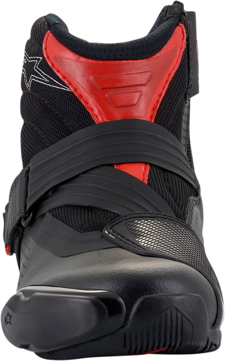 Botas ALPINESTARS SMX1-R V2 - Negro/Rojo - Talla 6 EE. UU. / 39 UE 2224021-13-39
