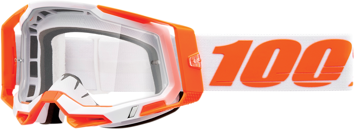 Gafas 100% Racecraft 2 - Naranja - Transparente 50009-00013