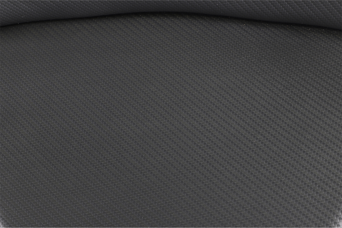 Asiento de sofá de carretera SADDLEMEN - Fibra de carbono - Sin respaldo - Negro - GL H01-07-185