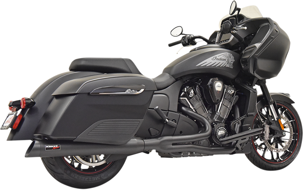 Escape BASSANI XHAUST Road Rage 2:1 - Negro - Challenger 8H18SB