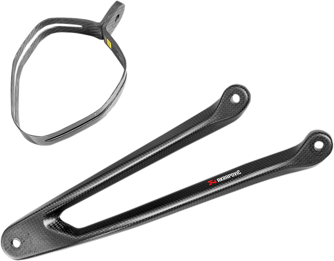 Soporte de silenciador AKRAPOVIC para Kawasaki ZX10R 2016-2020 en fibra de carbono P-MBK10E2